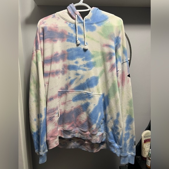 TNA Tie Dye Hooded Sweatshirt - Picture 1 of 6